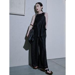 「Stylevoice for xxx」 オールインワン 00 ブラック レディース