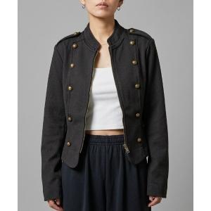 ブルゾン アウター ナポレオン風 ショート丈 ジャケット ブルゾン レディース