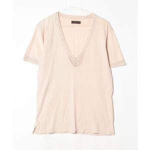 「MORGAN DE TOI」 半袖Tシャツ M ベージュ メンズ