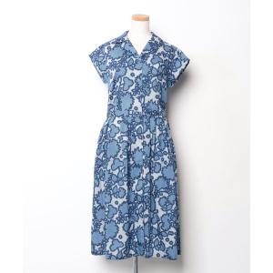 「GEORGES RECH」 シャツワンピース 40 ブルー レディース