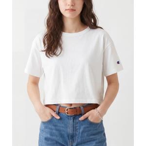チャンピオン tシャツ 半袖 「T23」「Champion/チャンピオン」CHAMPION LADIES CROPPED HERITAGE T-SHIRT T453W レディース