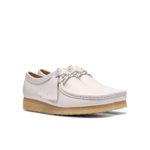 スニーカー WALLABEE. WHITE GRAIN LEA レディース