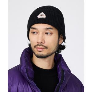 ニット帽 ニットキャップ メンズ 「PYRENEX / ピレネックス」HUU011 / GOMMA / リブニットビーニー / ウール ワッチキャップ / ユニセックス