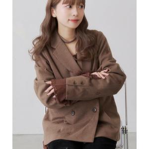 ジャケット テーラードジャケット 「SAWAMOTO企画」SOLASE PETAL JACKET レディース