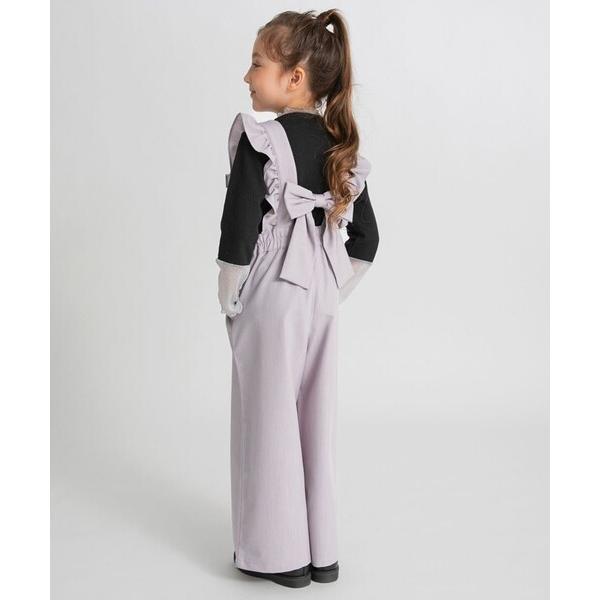 サロペット オーバーオール 「プチレディ」バックリボンサロペット キッズ 子供服 女の子