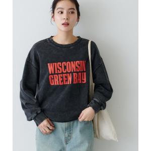トレーナー スウェット 「ZOZO限定」「UNISEX」アシッドウォッシュ裏毛加工スウェット レディース メンズ