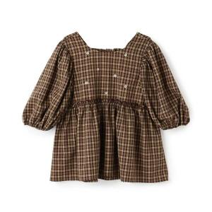 チュニック 「リンク」刺しゅうパフスリーブチュニック｜ZOZOTOWN Yahoo!店