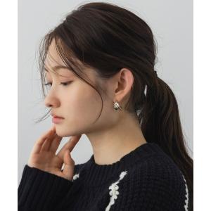 フープ ピアス ダブルラインフープピアス レディース