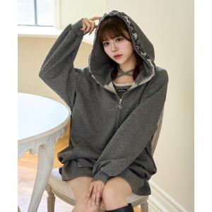 パーカー 「Belle Charme」Sparkle Big Hoodie レディース