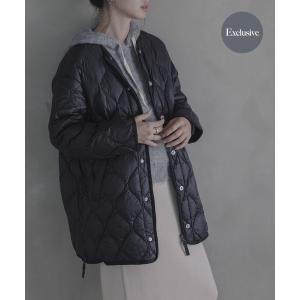 ダウンコート ダウンジャケット 「別注」TAION×Sonny Label　ミリタリーダウンジャケット レディース