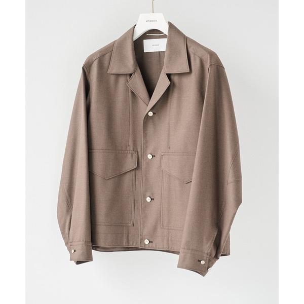 ブルゾン アウター 「STUDIOUS」Woolycupra WorkJacket メンズ