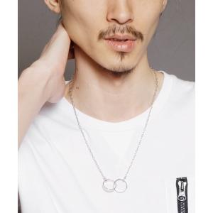 ネックレス メンズ DETAILS accessory/double ring NECKLECE｜zozo