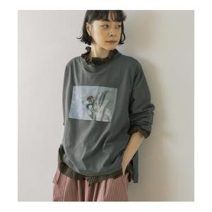 tシャツ 「natural by clip」シルキーバイオゆるフォトTシャツ レディース