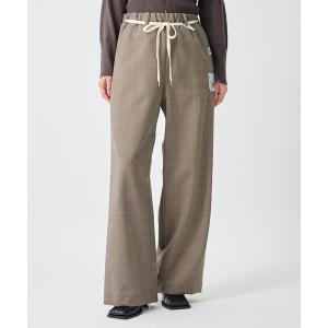 スラックス パンツ 「Maison MIHARA YASUHIRO/メゾンミハラヤスヒロ」Wool Easy Pants/ウールイージーパンツ レディース