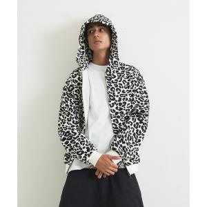 パーカー LEOPARD ZIP HOODED SWEATSHIRT メンズ レディース