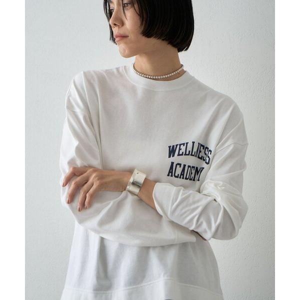 tシャツ 「Drawing Numbers」INSCRIRE/ウェルネスロングスリーブT レディース
