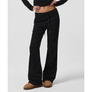 スウェットパンツ ジャージ 「B-BASIC」 ミッドスウェットローウエストブーツカットバンディングパンツ レディース