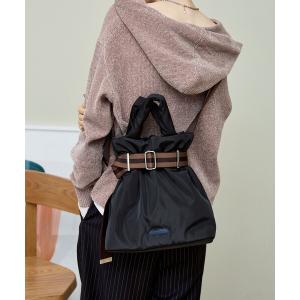 ショルダーストラップ ショルダーバッグ バッグ OUTDOOR PRODUCTS × FREAK'S STORE/アウトドアプロダクツ 2WAY ベルト付きナイロンパフトートバッグ