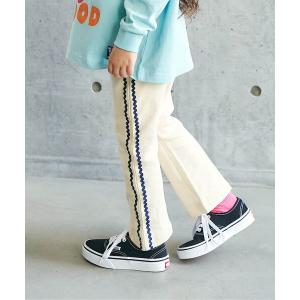 パンツ 「WEB限定」なみなみラインフレアパンツ キッズ 子供服 女の子