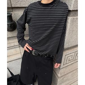 tシャツ SOLID CROPPED LONG TSHIRT／無地クロップドロンT メンズ レディース