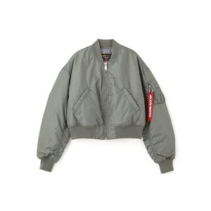 ma1 ma-1 Alpha Industries/アルファ インダストリーズ/MA-1 CROPPED FLIGHT JACKET W (OXFORD)/ウィメンズ MA-1クロップド フライトジャケット オックス…