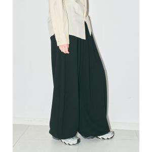 ワイドパンツ パンツ VOLUME SWEAT パンツ レディース