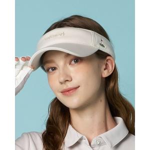 サンバイザー レディース 「VIVA　HEART/GOLF」 メルトンライク バイザー レディース