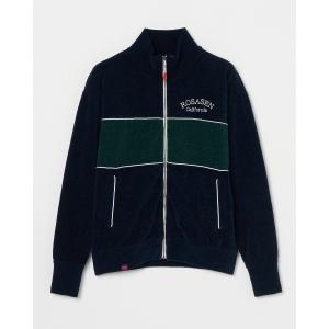 ブルゾン アウター 「Rosasen/GOLF」 モールヤーン フルジップ ブルゾン レディース