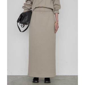 スカート 「2サイズ展開/美シルエット」「JAPAN MADE」ダンボールタイトスカート　秋服