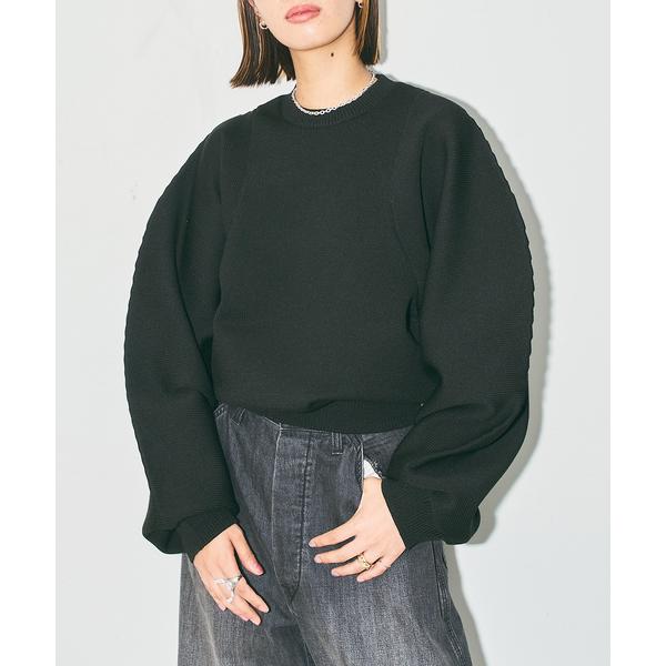 ニット セーター VOLUME SLEEVE ニット レディース