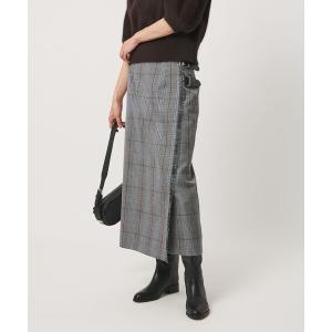 ロング スカート 「別注」「O'NEIL of DUBLIN」チェック ペンシルスカート