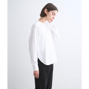 tシャツ サンデッドジャージー ルーズロングTシャツ レディース