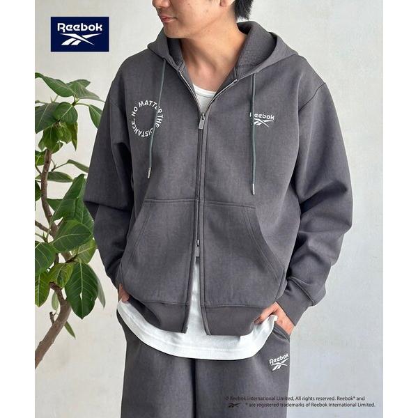 パーカー 「Reebok」ダンボールジップパーカー メンズ レディース