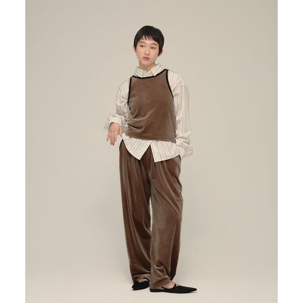 セットアップ 「eL」Trim Velour Set Up/1068051 レディース