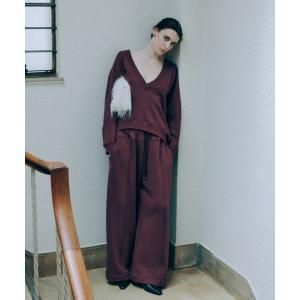 パンツ コクーンワイドスウェットパンツ レディース