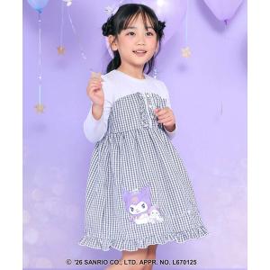 원피스 「산리오 캐릭터ｘSLAPSLIP」점검スカートドッキング원피스(80~130cm) 키즈 子供服 女의子 이미지