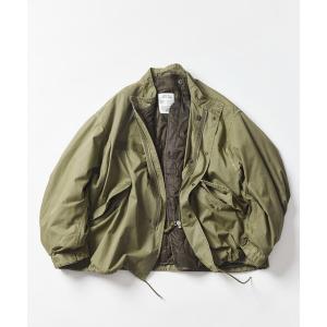 モッズコート コート フェード加工 3WAY M-65 ライナーセット ショートモッズコート/ブルゾン＆キルティングライナーセット メンズ