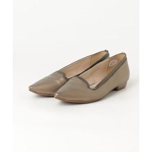 「L'avenue」 フラットパンプス 36 ブラウン レディース