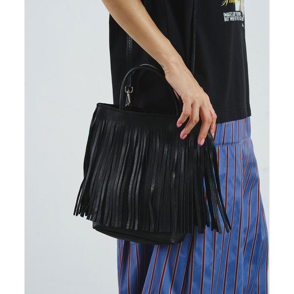 ショルダーバッグ バッグ MILLELA FIRENZE/FRINGE MINI TOTE レディー...