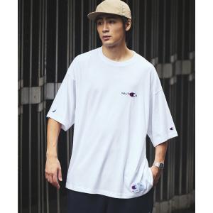 チャンピオン tシャツ NAUTICA/ノーティカ Champion × NAUTICA embroidered heavyweight T-shirt メンズ