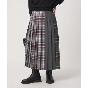 ロング スカート 「別注」「O'NEIL of DUBLIN」Patch81 プリーツスカート