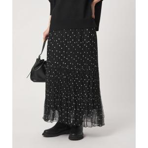 ロング スカート 「size SHORT/TALLあり」2WAY シシュウ チュール スカート