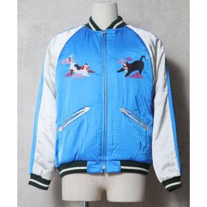 スカジャン HOUSTON スカジャン(百猫) メンズ レディース｜ZOZOTOWN Yahoo!店