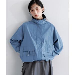ブルゾン アウター 襟コーデュロイ/2WAYハンティングブルゾン レディース