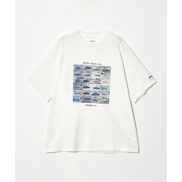 tシャツ 半袖 「JANE SMITH 」IVORY SERRA フォトプリント ショートスリーブ ...