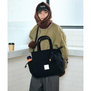 トートバッグ KiU×FREAK'S STORE/キウ×フリークスストア 別注SQUARE PADDED TOTE BAG レディース メンズ