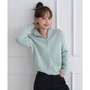 ニット セーター キャンディ フード ニットカーディガン/2026 AW COLLECTION レディース