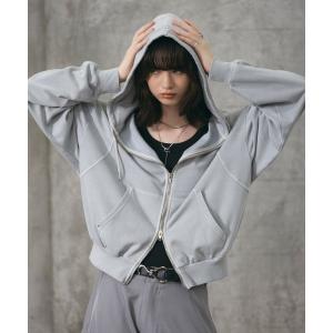 パーカー Switching Full Zip Hoodie / スイッチングフルジップパーカー メンズ レディース ユニセックス メンズ レディース