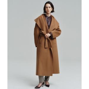 コート アウター ESTNATION / ウールカシミア リバーガウンコート レディース