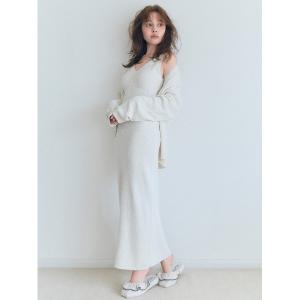 パジャマ ルームウェア 「イフミックR」カップインニットワンピース レディース